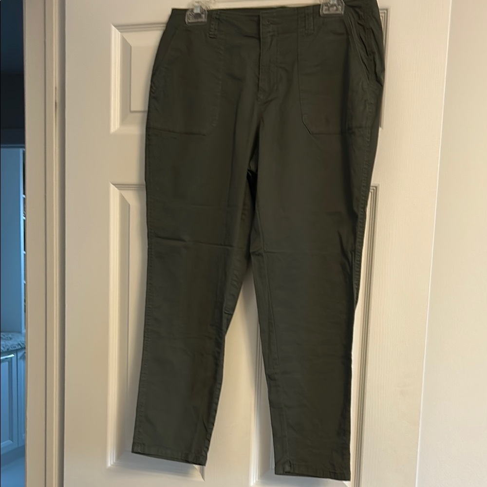 Ladies Olive Green Pants